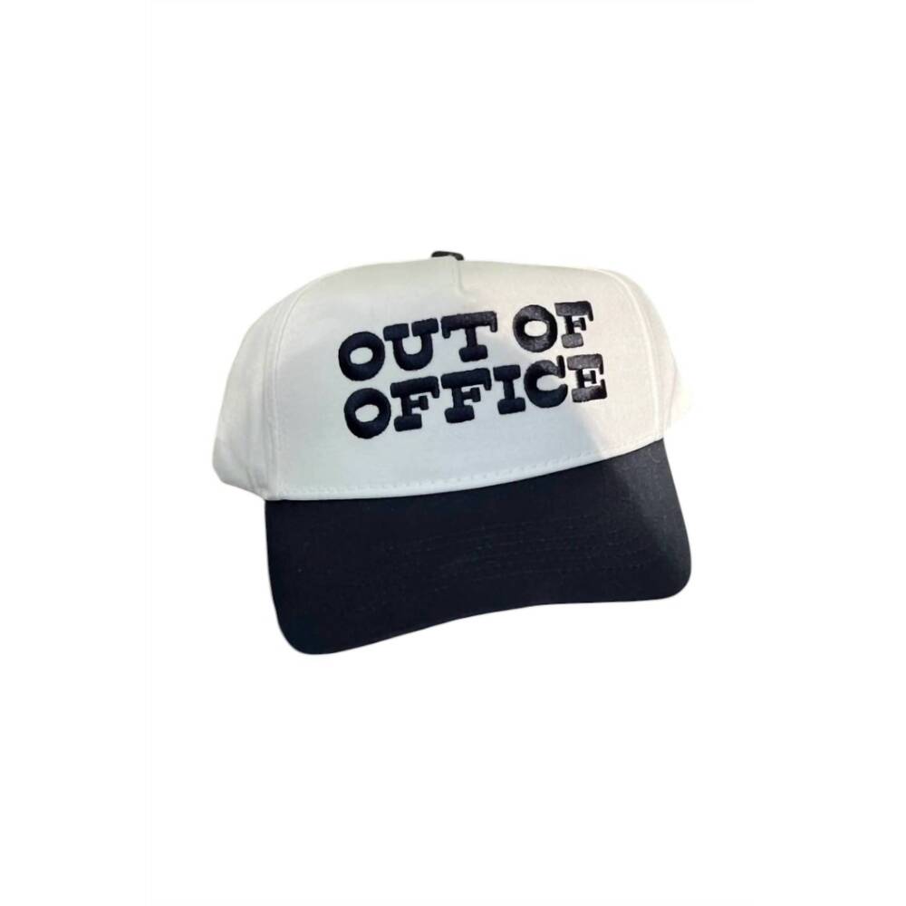 NEW KENZKUSTOMZ unisex - out of office hat in black